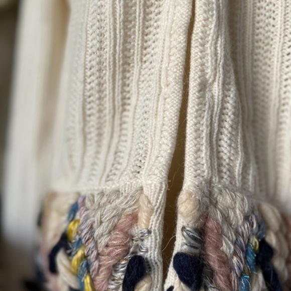 Grace Continental Ivory Knitted Cardigan xs/sm - Picture 4 of 7